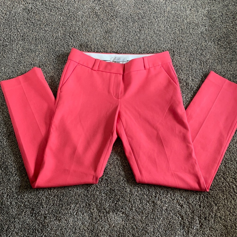 LOFT Pink Women's Trousers New